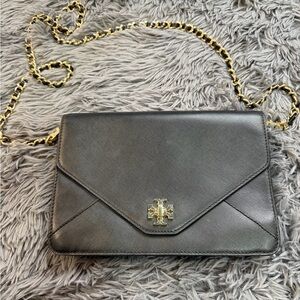 ⭐️Tory Burch Black Leather Crossbody Bag